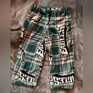 Handmade Philadelphia eagles boys PJ bottoms
